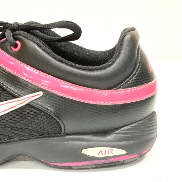NIKE AIR Black/Hot Pink Walking Shoe (size: 7.5) - Picture 12 of 16